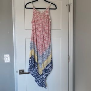 Printed swim cover up